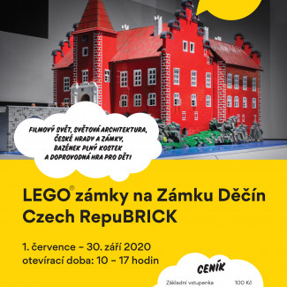LEGO zámky na zámku Děčín