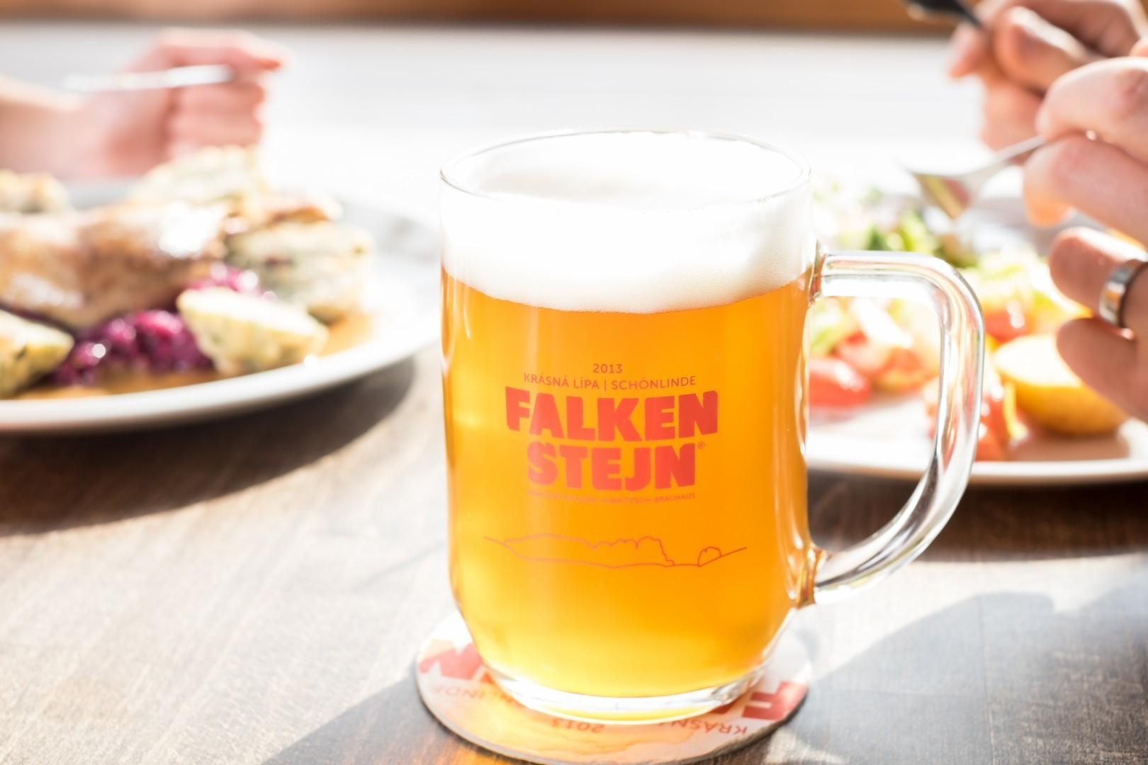 Das Bier Falkenštejn