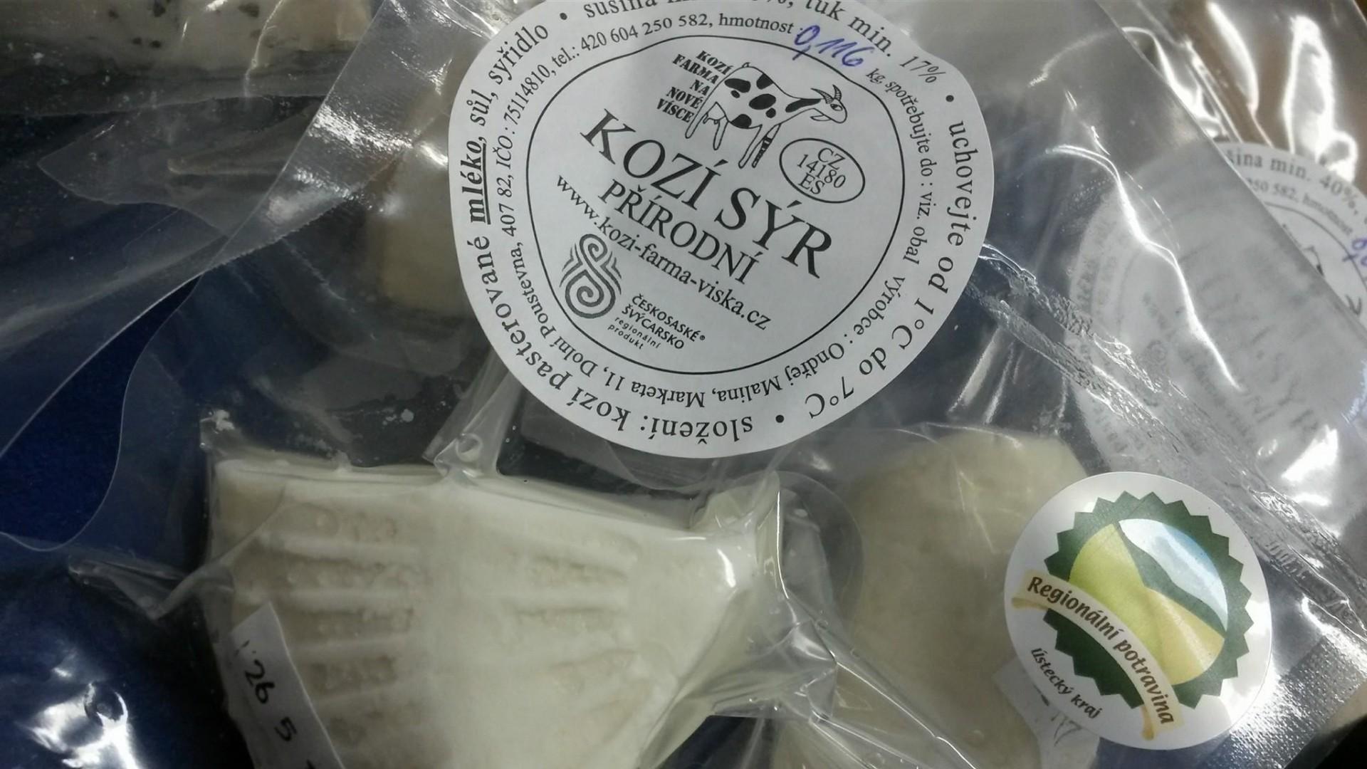 Kozí sýr - Kozí farma Nová Víska