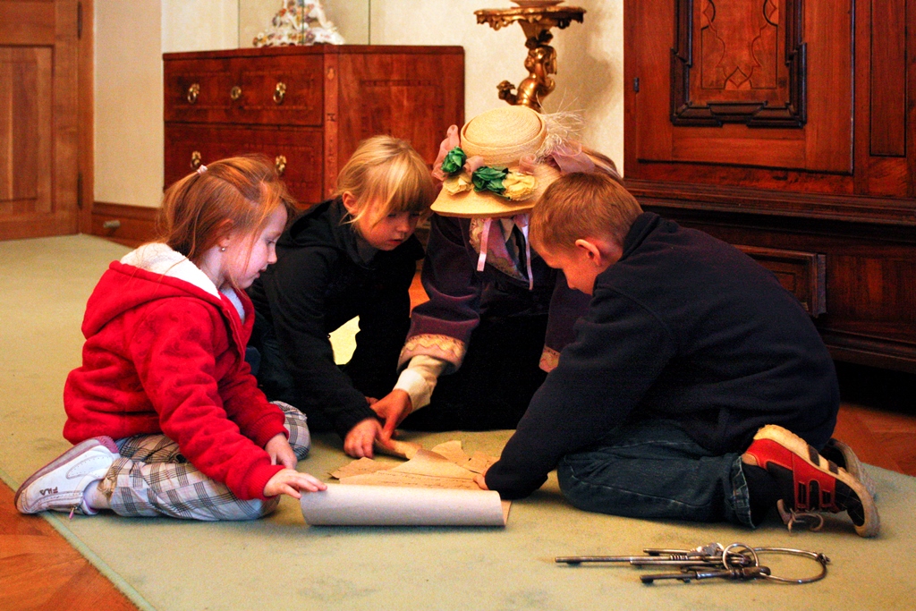 Besichtigungen für Kinder oder auf den Spuren der Schlosskinder