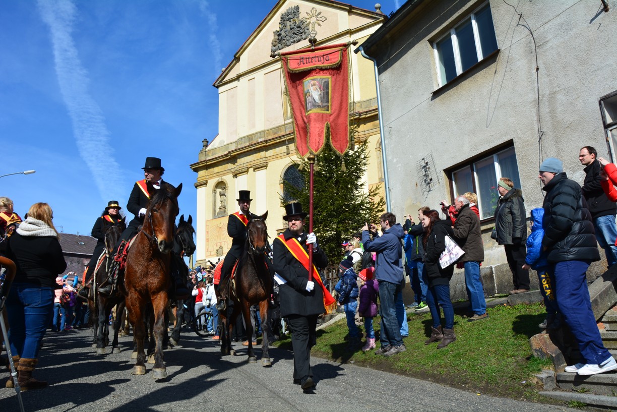 Osterritt in Mikulášovice (Nixdorf)