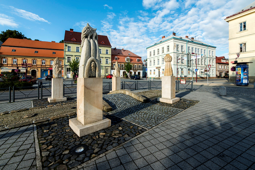 Krásná Lípa, Zentrum (Foto J. Stejskal)