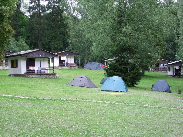 Campingplatz Mezní Louka - Außengelände