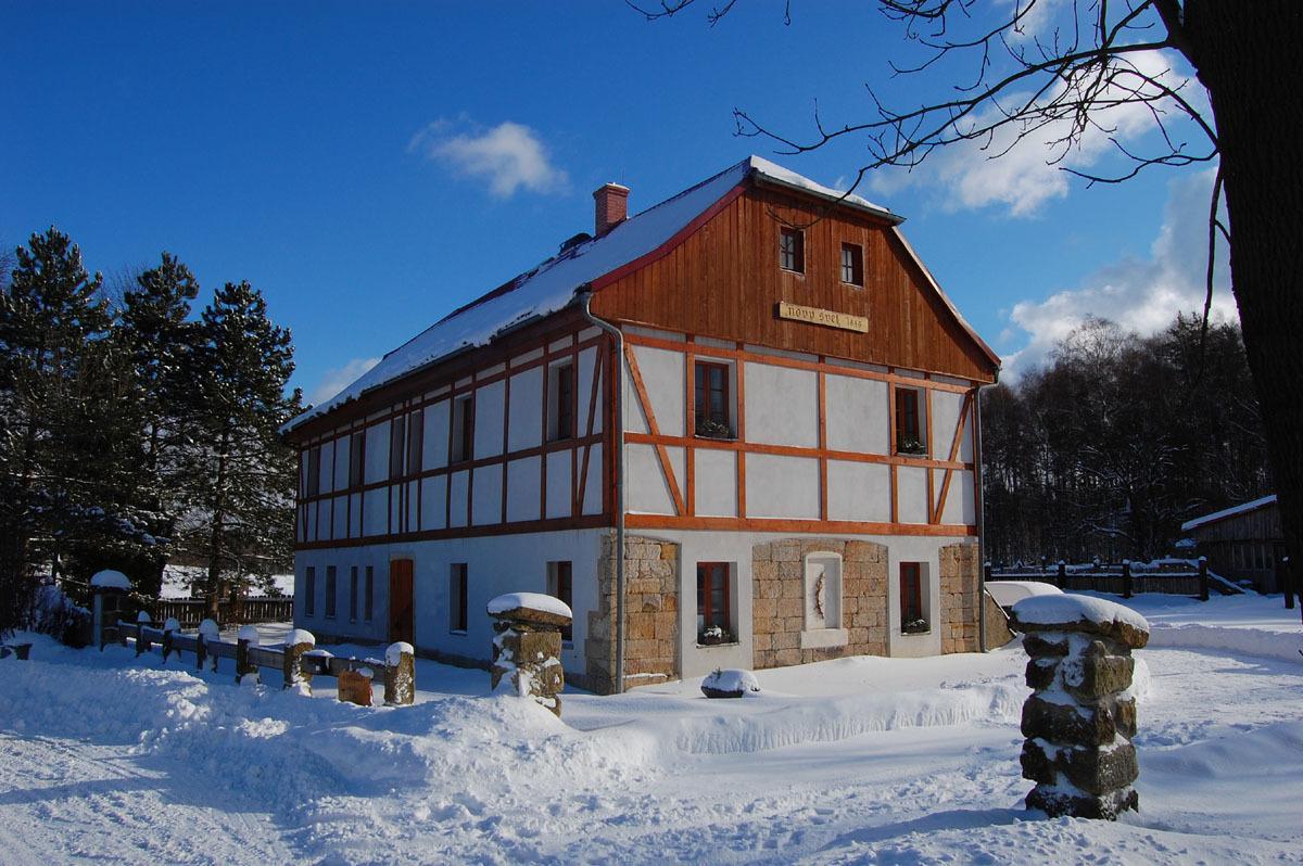 Landgut „Nový Svět“ - im Winter