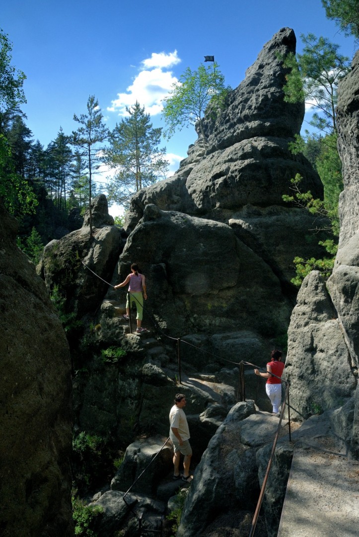 Wanderungen zu den Felsenburgen des Elbsandsteingebirges