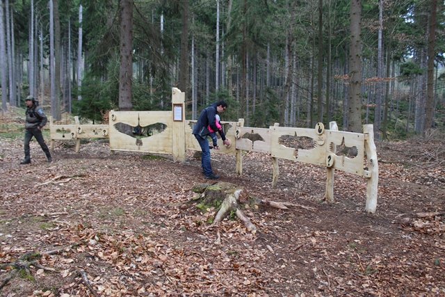 Rysí stezka - naučná stezka v Českém Švýcarsku