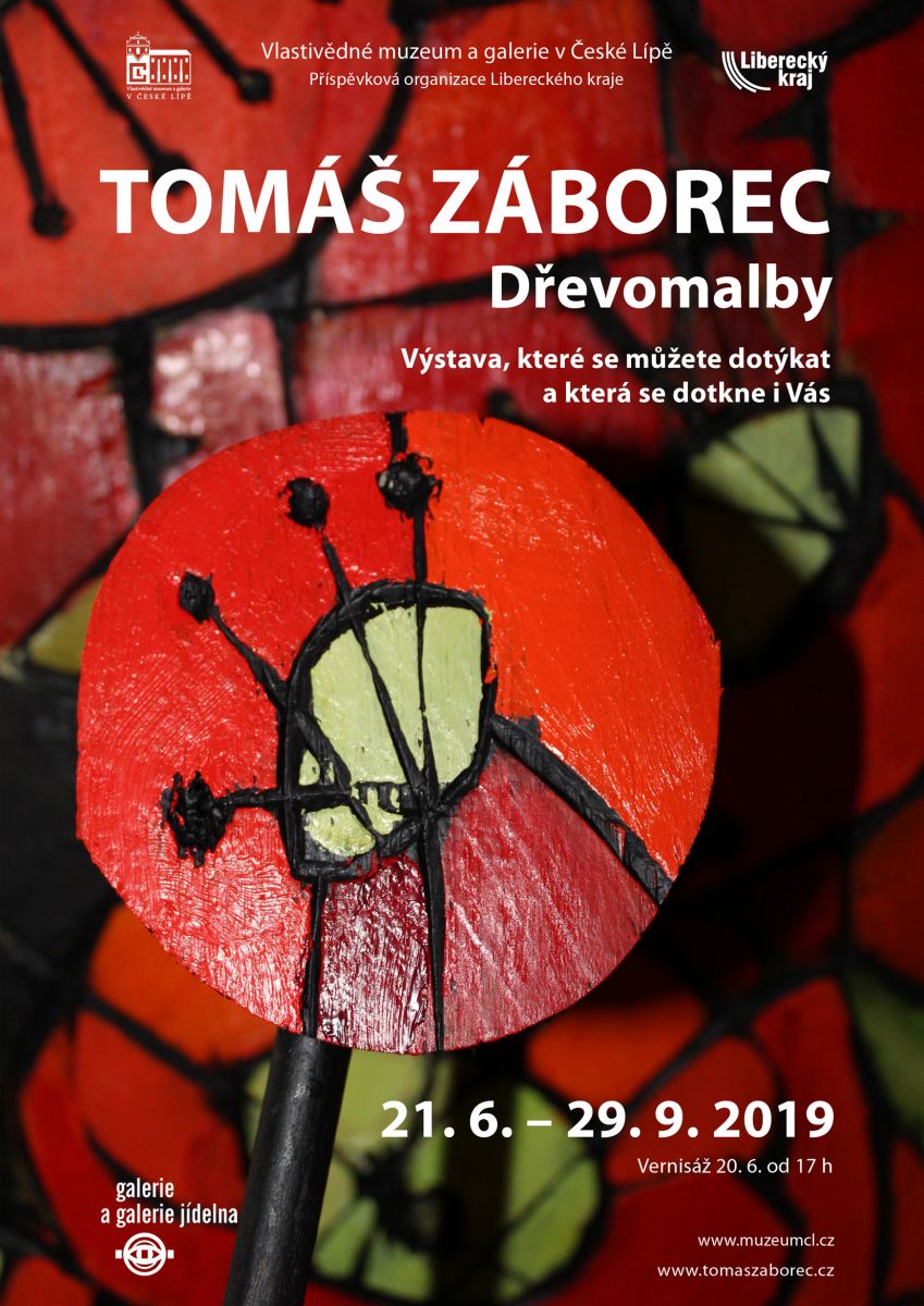 TOMÁŠ ZÁBOREC - DŘEVOMALBY - muzeum Česká Lípa