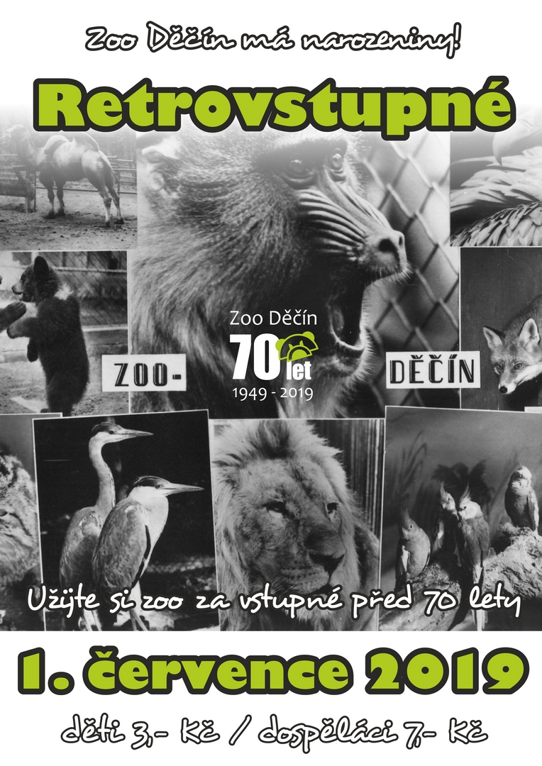 ZOO Děčín 2019 - retrovstupné