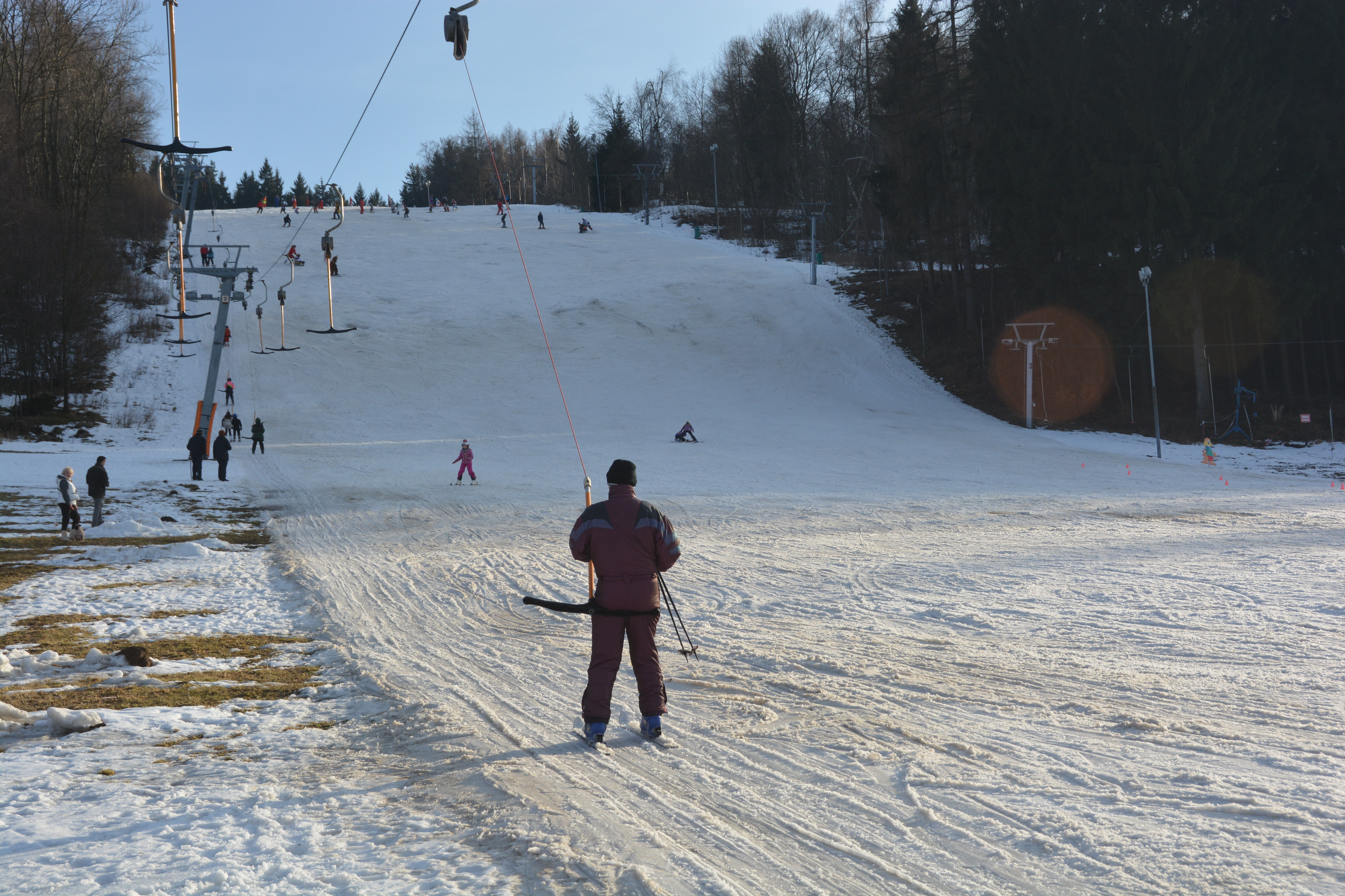 Ski areál Horní Podluží (foto: Ivo Šafus)