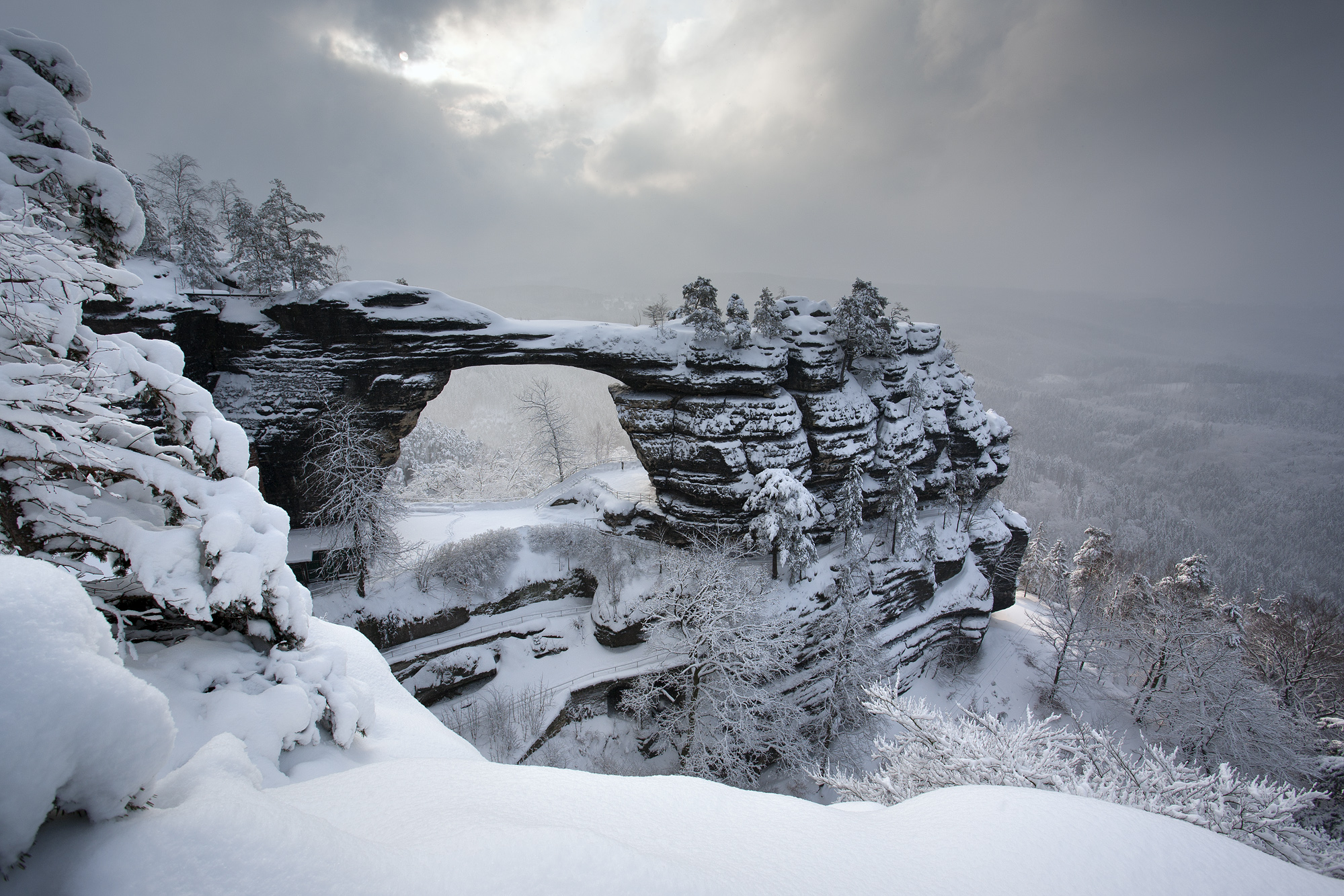 Pravčická brána znovu přístupná od 20.01.2023. Foto: Václav Sojka