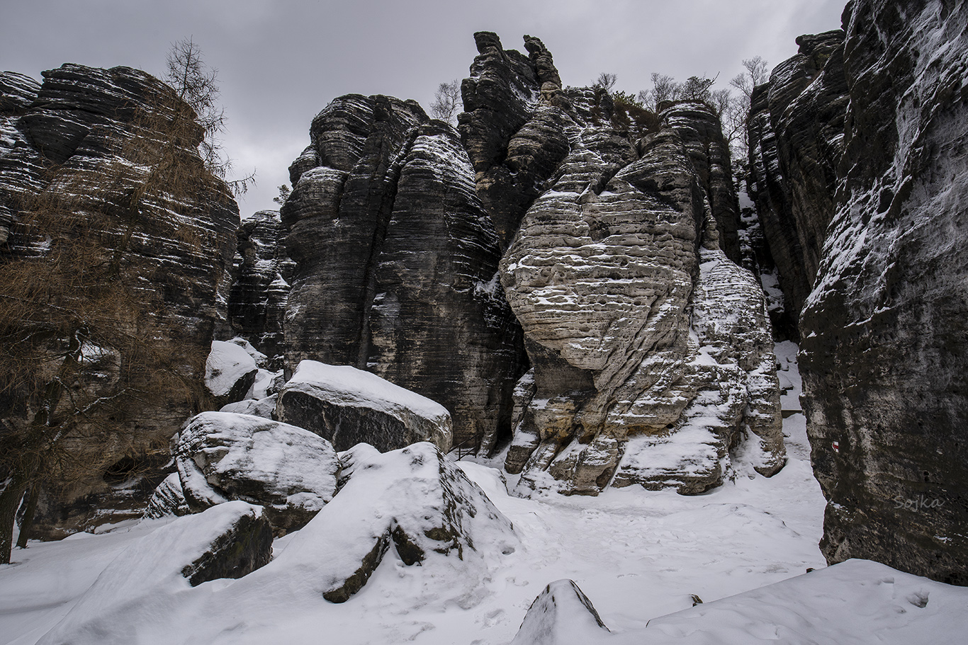 Tiské stěny (foto: Václav Sojka)