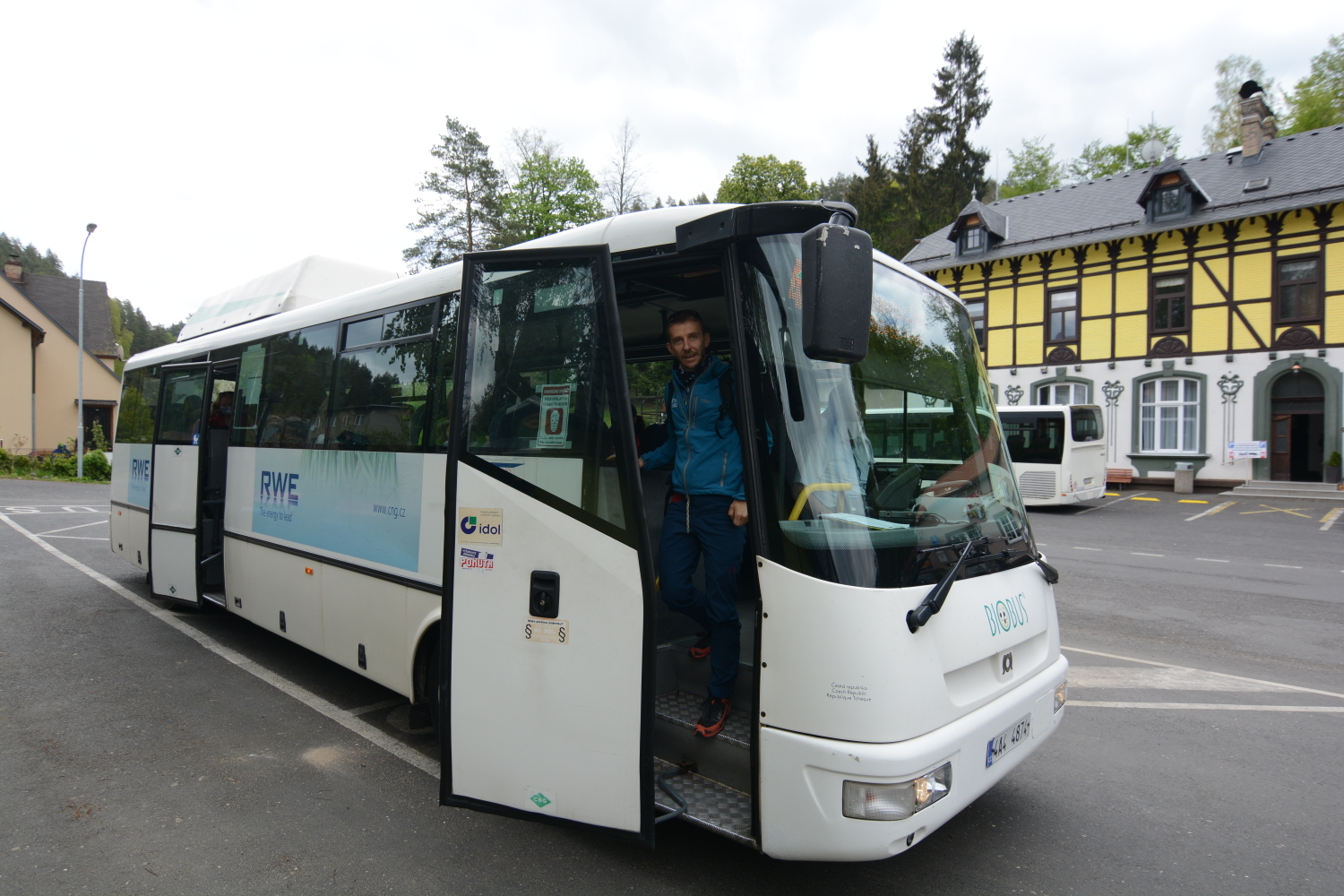 Linka 469 v Jetřichovicích - křest 16. 5. 2020