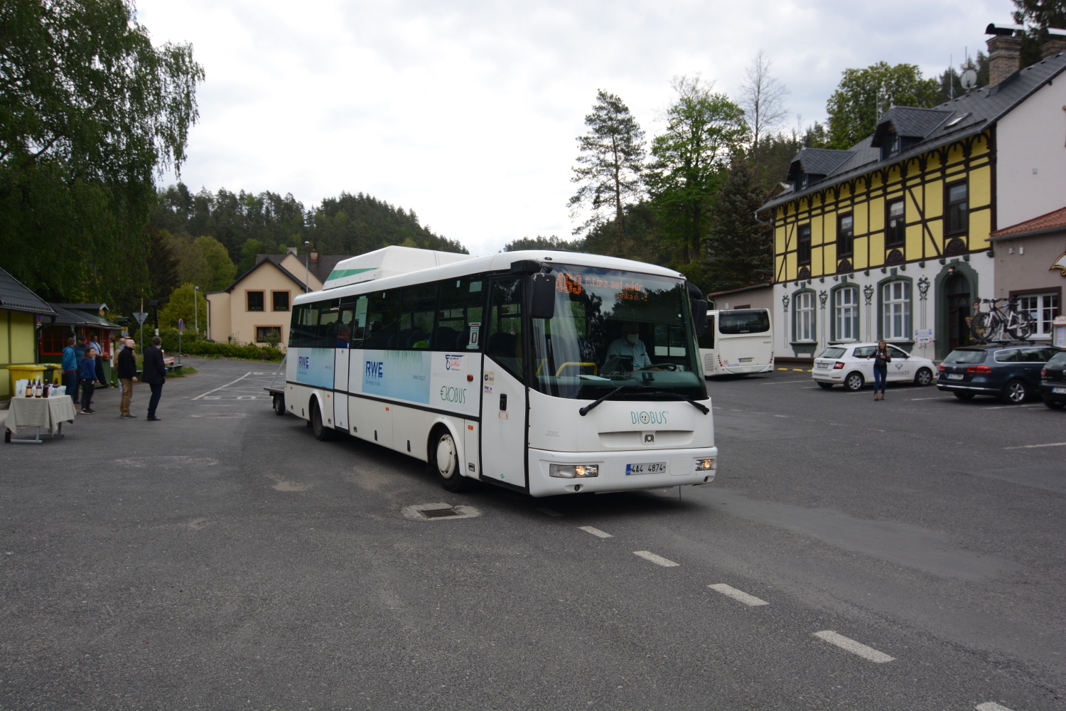 Linka 469 v Jetřichovicích - křest 16. 5. 2020