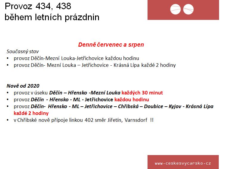 Sezónní linky - bus - 434