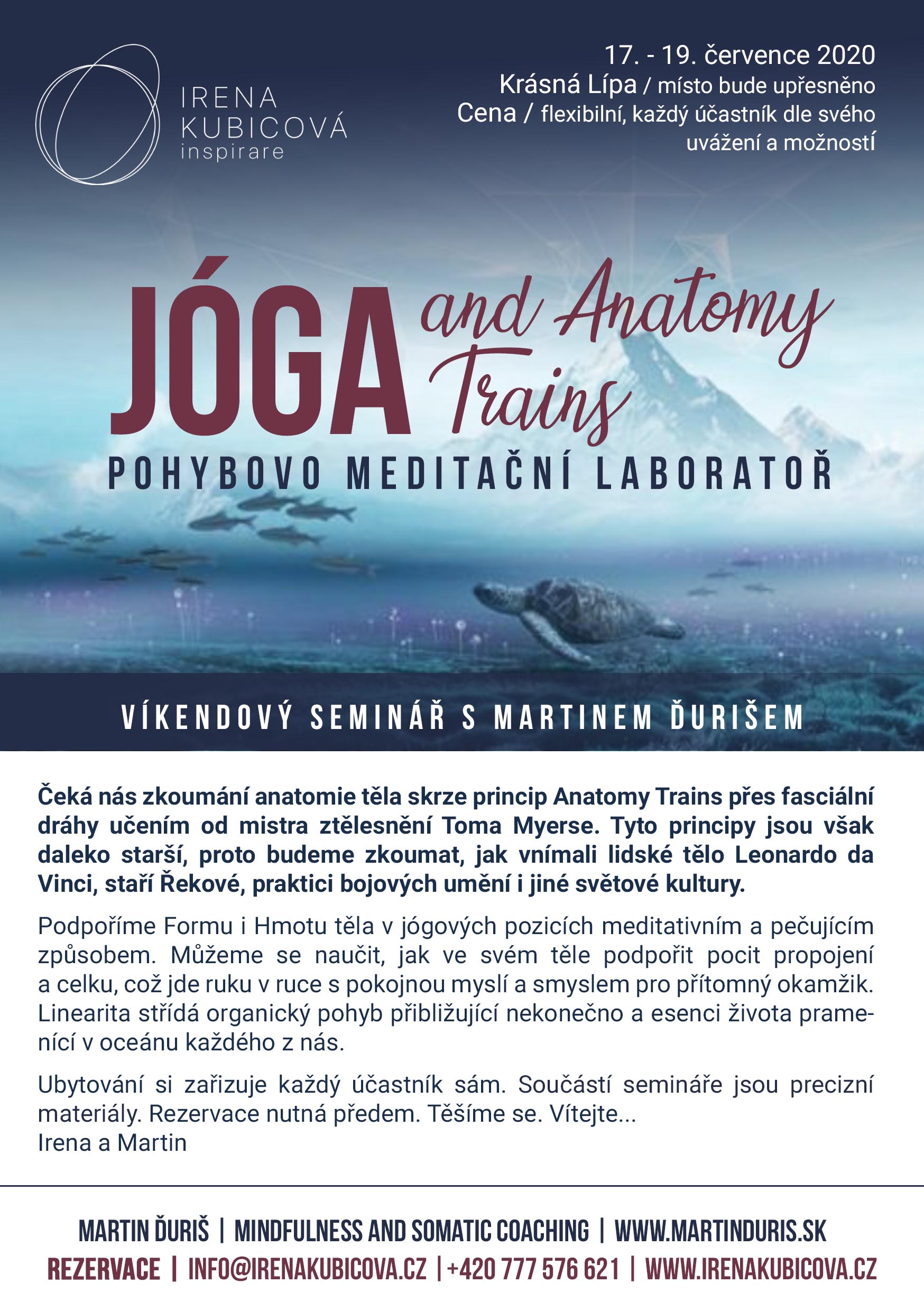 Jóga and Anatomy Trais