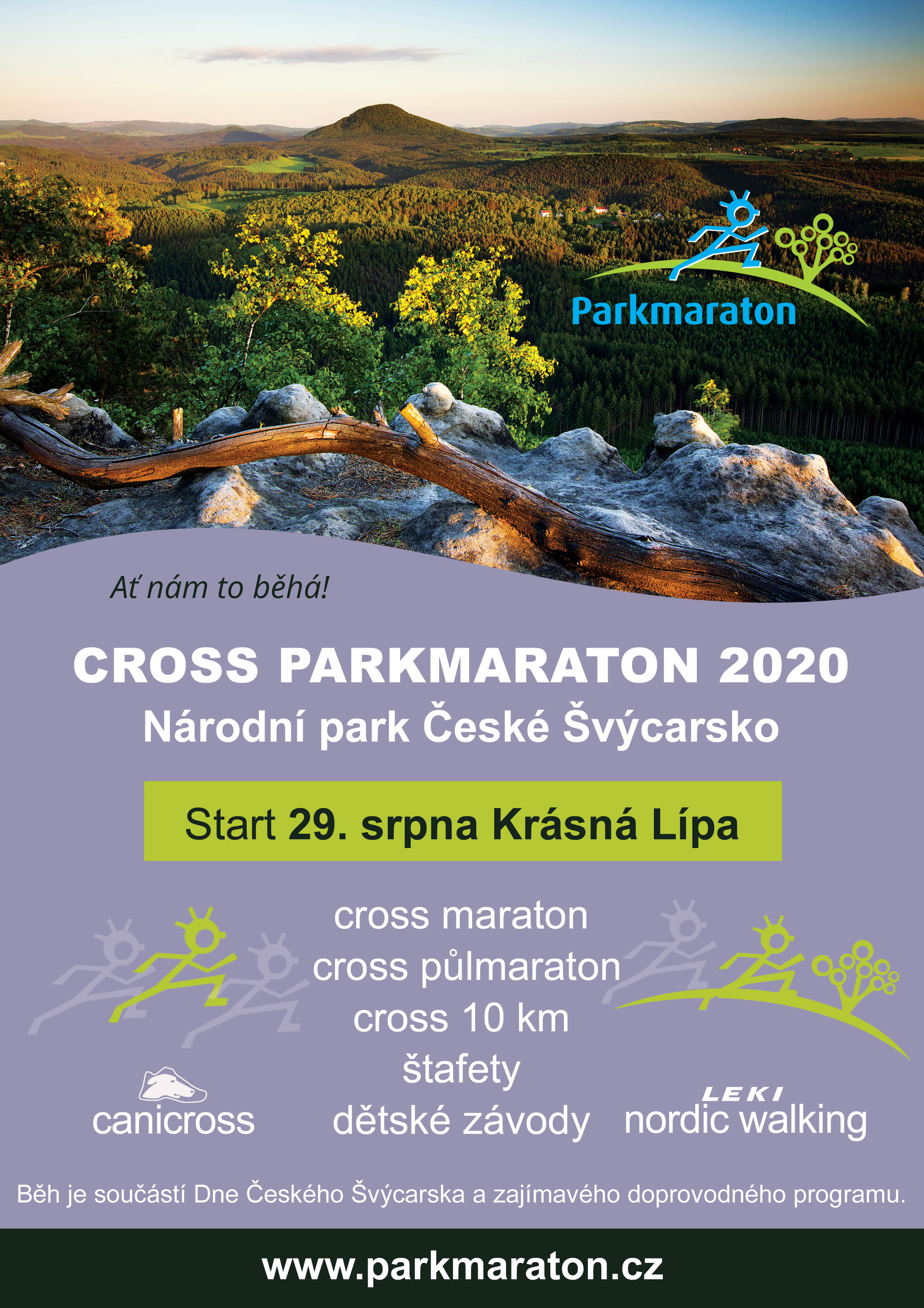 Cross park maraton Krásná Lípa