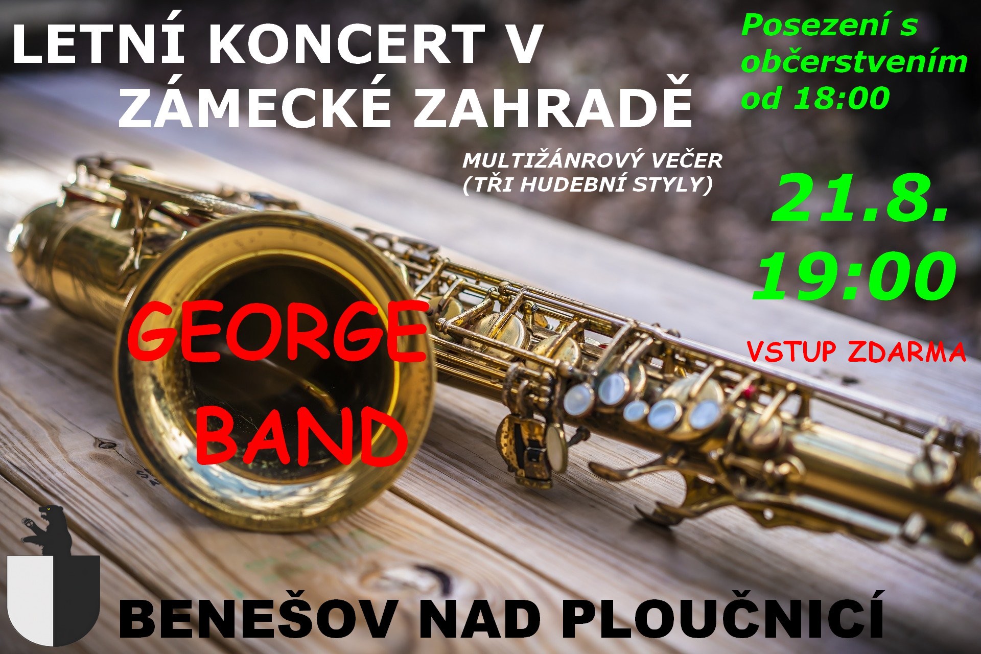 Benešov nad Ploučnicí - GEORGE BAND