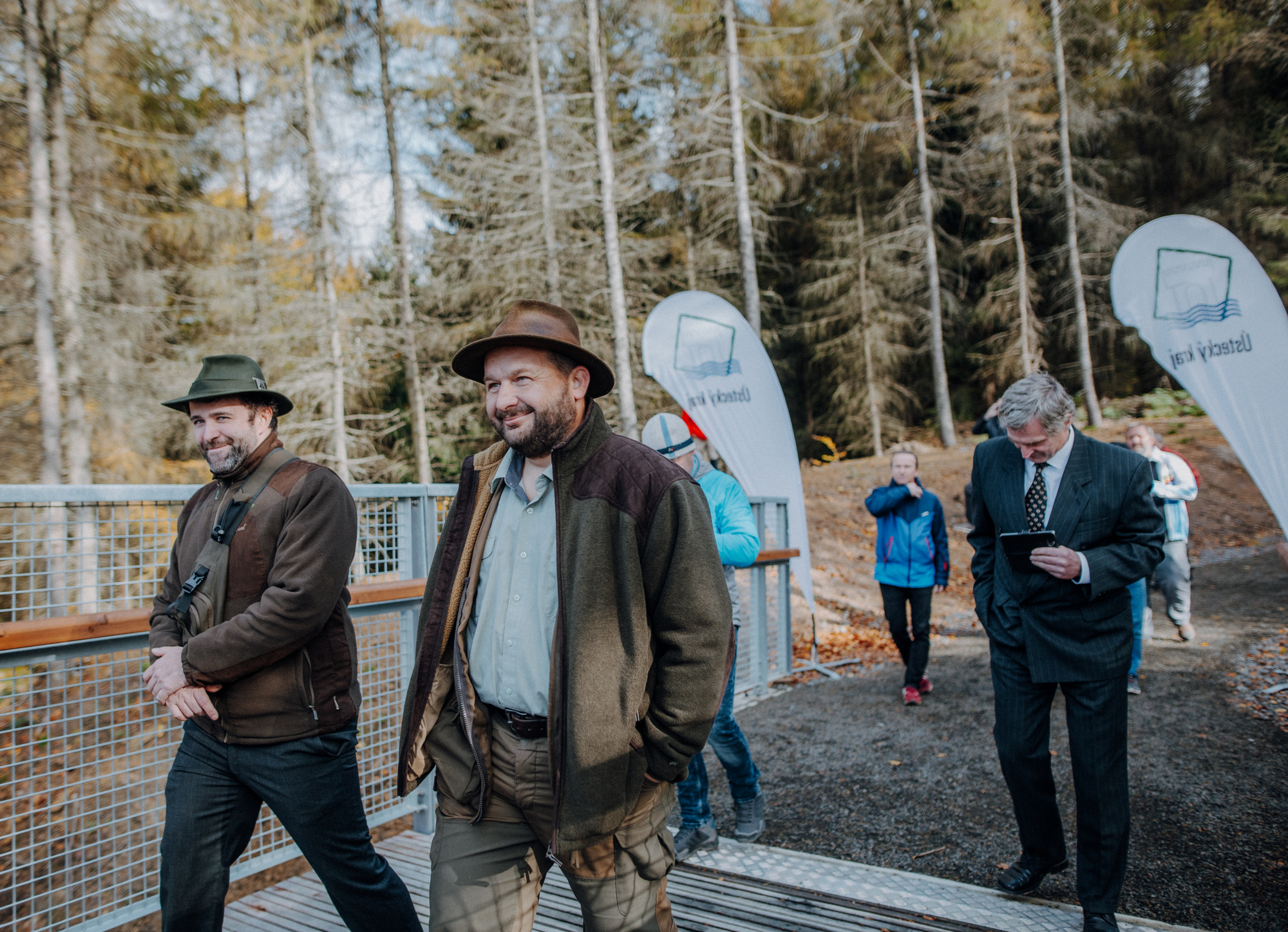 Nová turistická lávka přes Stožecké sedlo (foto: Pavlína Pražáková)