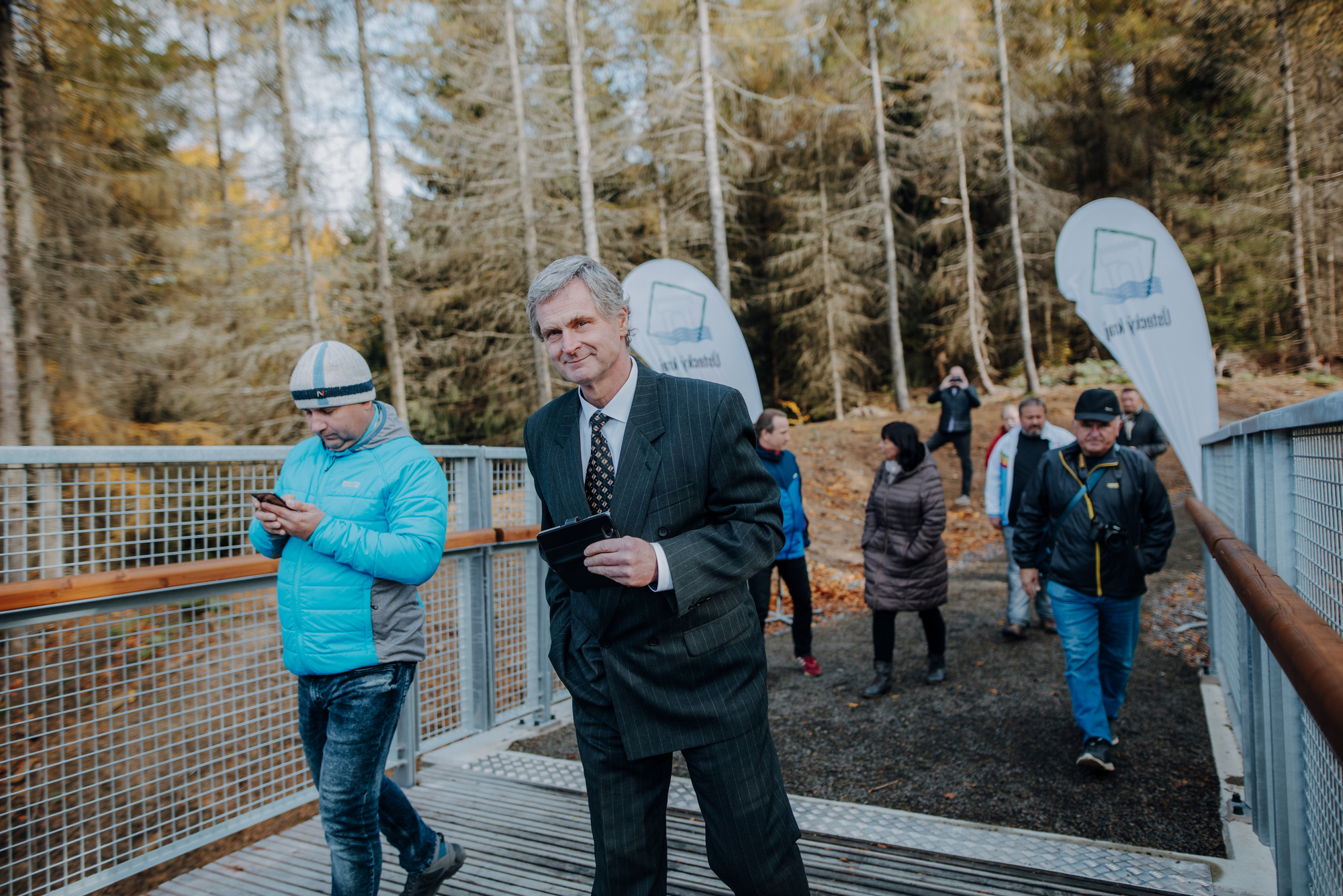 Nová turistická lávka přes Stožecké sedlo (foto: Pavlína Pražáková)