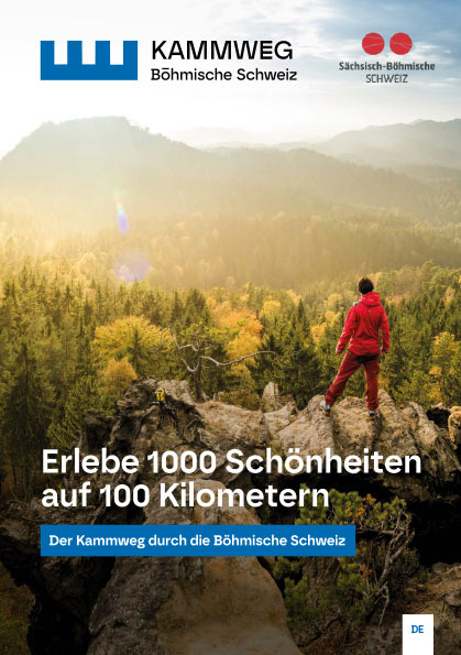 Broschüre Kammweg durch die Böhmische Schweiz