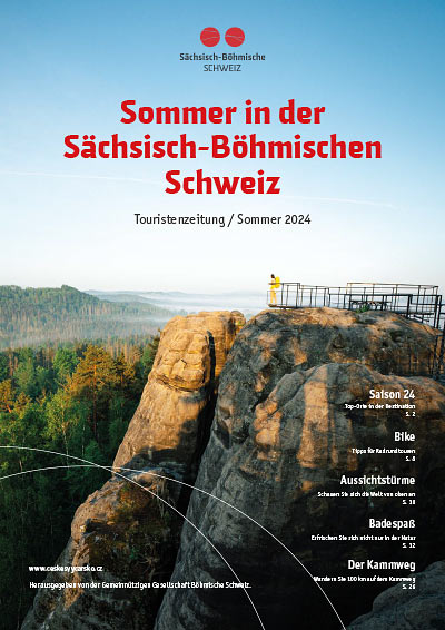 Touristische Zeitung Sommer 2024 in der Sächsisch-Böhmischen Schweiz