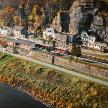 Train of the national park