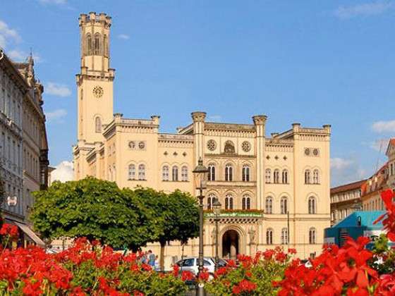 Zittau - Rathaus, Zentrum