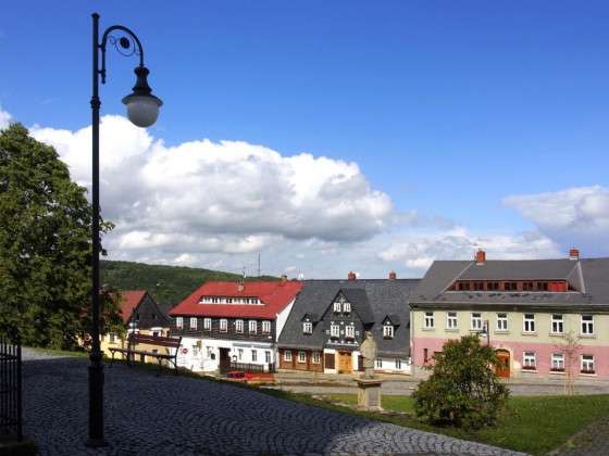 Marktplatz in Jiřetín pod Jedlovou, J. Zoser