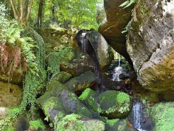 Lichtenhainer Wasserfall 2, Foto: R. Křivánek