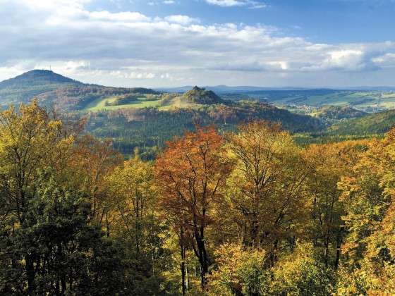 Ausblick von der Lausche, J. Stejskal