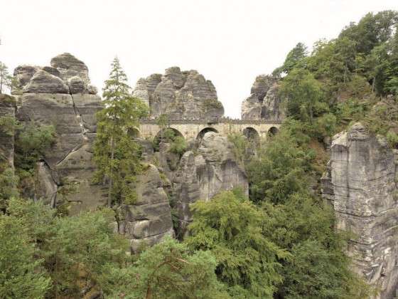 Basteibrücke - Foto Zdeněk Patzelt