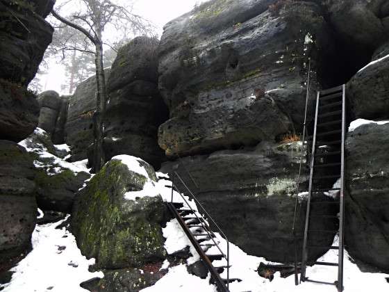 Leupoldishain im Winter, R. Křivánek