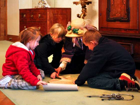 Besichtigungen für Kinder oder auf den Spuren der Schlosskinder