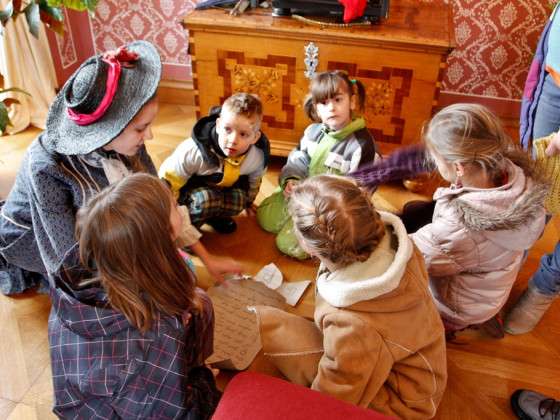 Besichtigungen für Kinder oder auf den Spuren der Schlosskinder