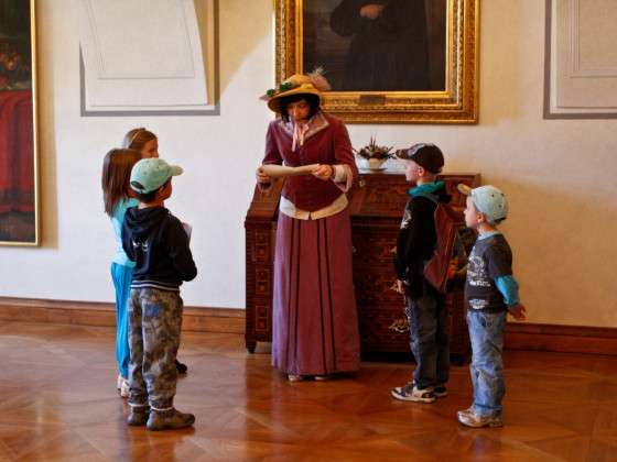 Besichtigungen für Kinder oder auf den Spuren der Schlosskinder