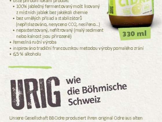 BBCidre aus der Böhmischen Schweiz