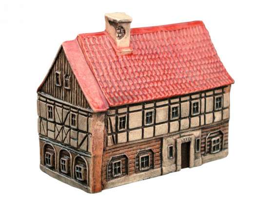 Keramische Modelle von Umgebindehäusern