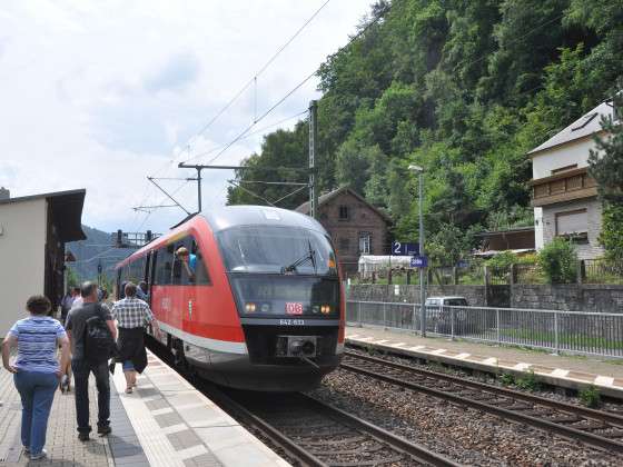 Bahnstation Hřensko-Schöna