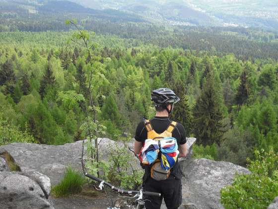 Classical Mountain bike tour in Bohemian Switzerland National Park 