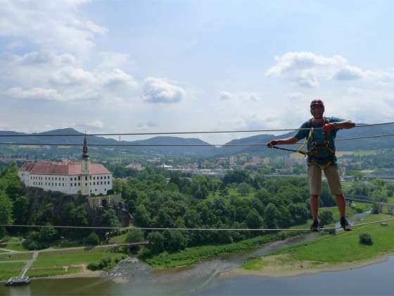 Climbing with a guide