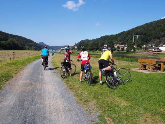 E-bike tour Bohemian Saxon Switzerland National Park 