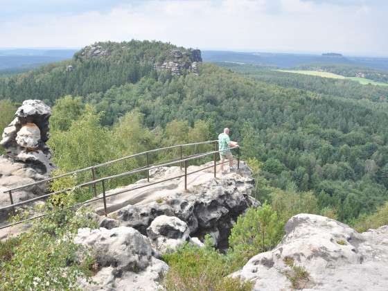 Vyhlídka na Papststeinu