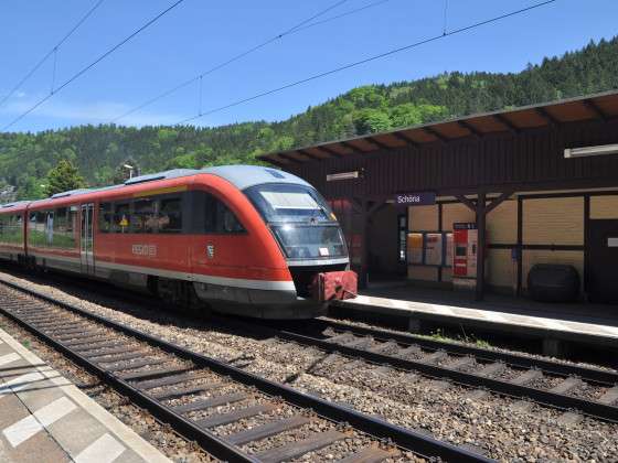 Železniční stanice Schona