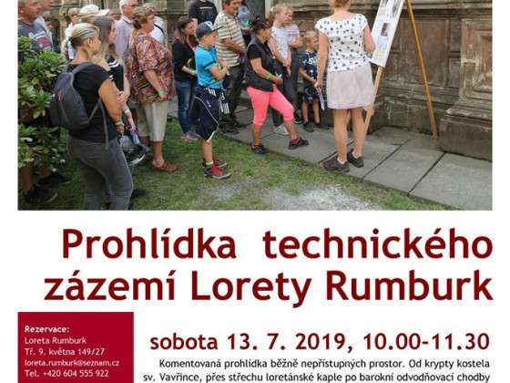 Prohlídka technického zázemí Lorety Rumburk 2019