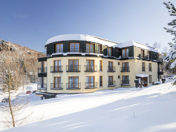 Hotel Ostrov - zima