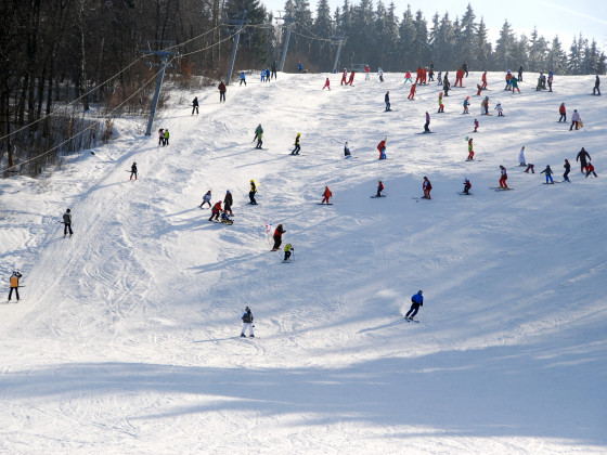 Ski areál Horní Podluží (foto: Ivo Šafus)