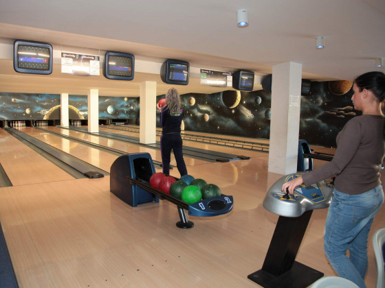 Bowling - hotel Lužan