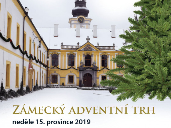 Zámek Děčín - advent 2019 - vánoční trh