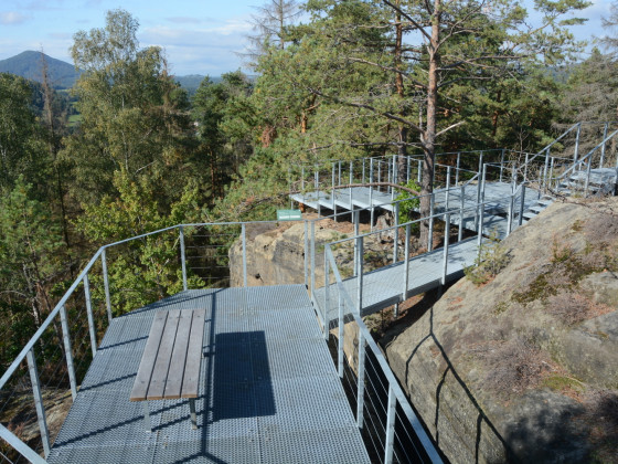 Skalní hrad Falkenštejn (foto: Ivo Šafus)