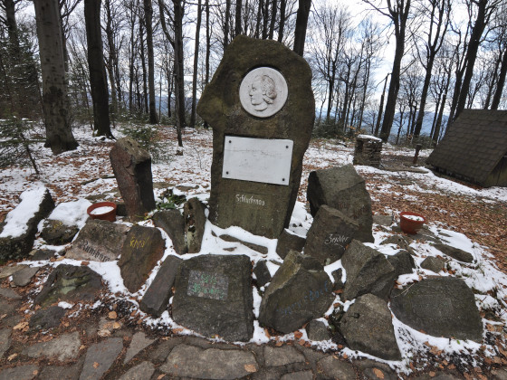 Jedlová - Pomník Friedricha Schillera (foto: Ivo Šafus)